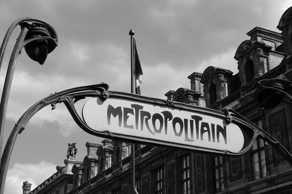 metro station entrance