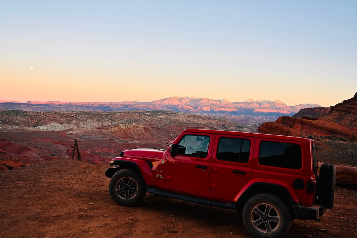 2022 Jeep Wrangler off road
