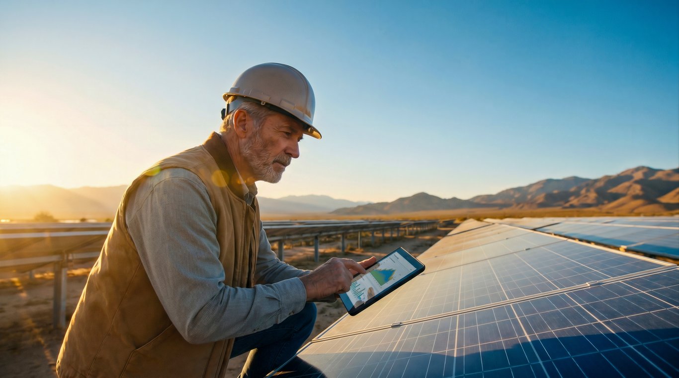 rooftop solar panel inspection