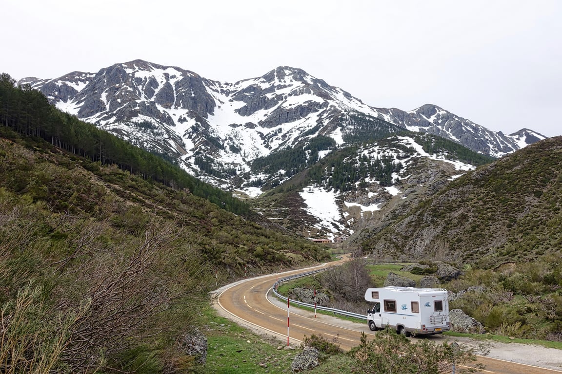 small RV camper van