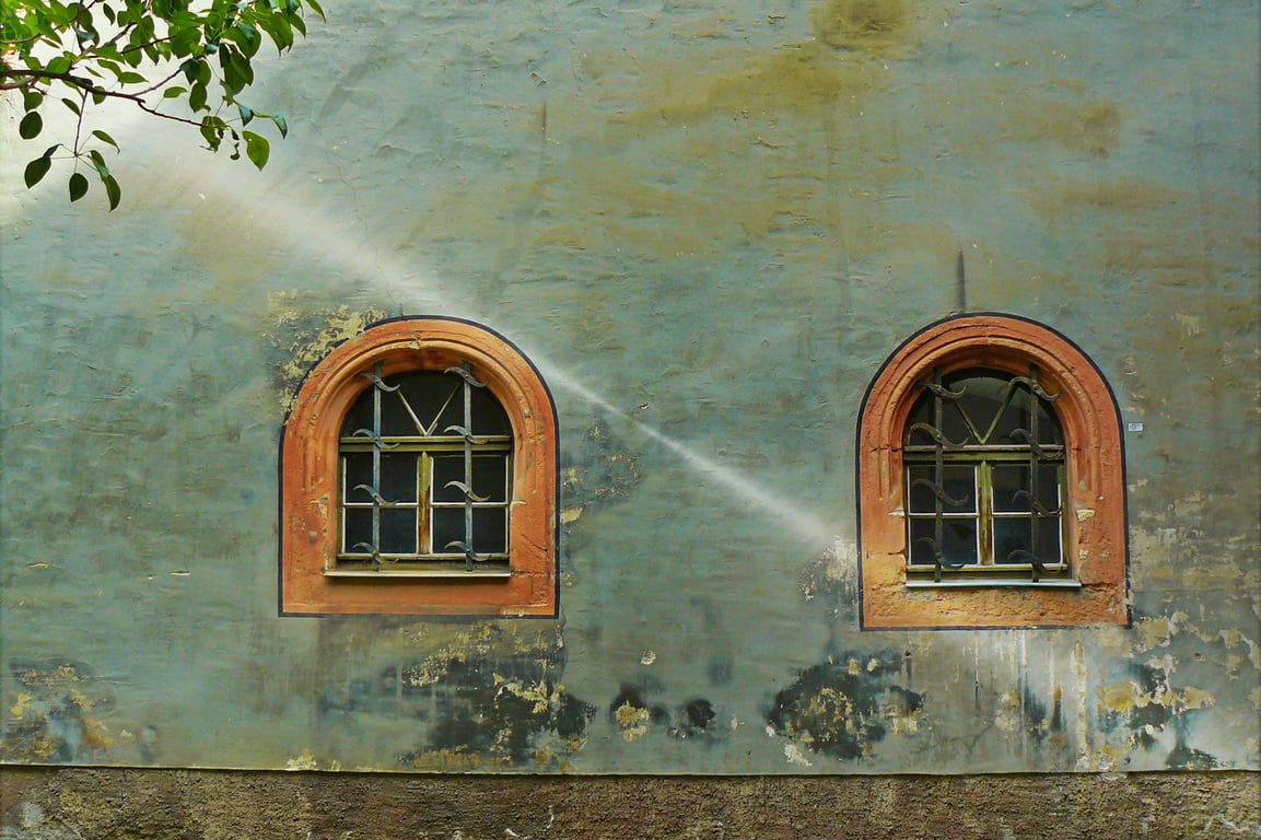 termite tented house