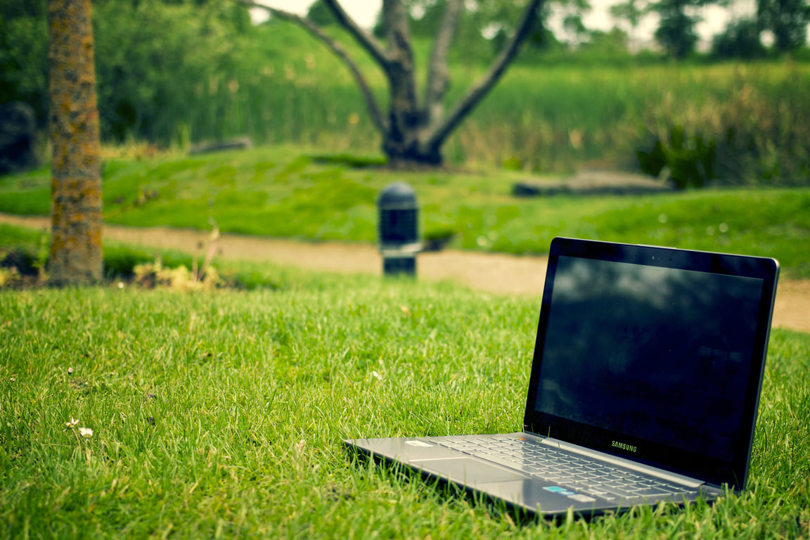 portable generator outdoors