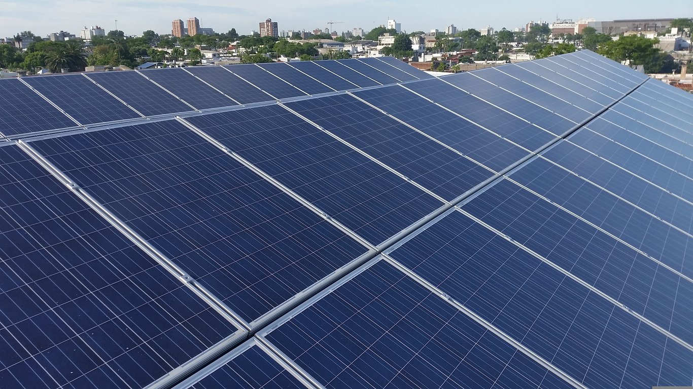 residential solar panel installation