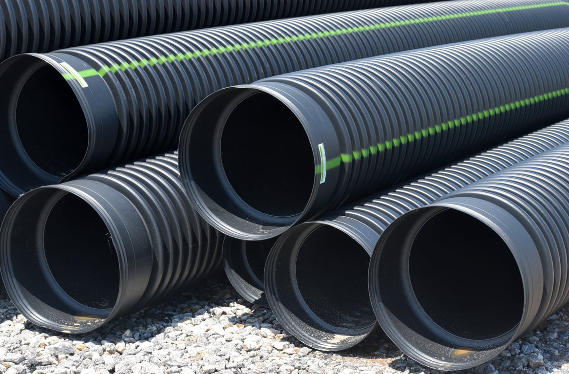 garden drainage swale