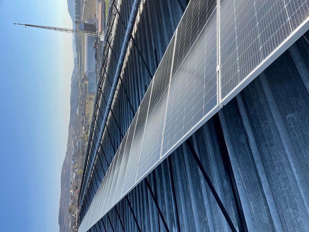 rooftop solar panels