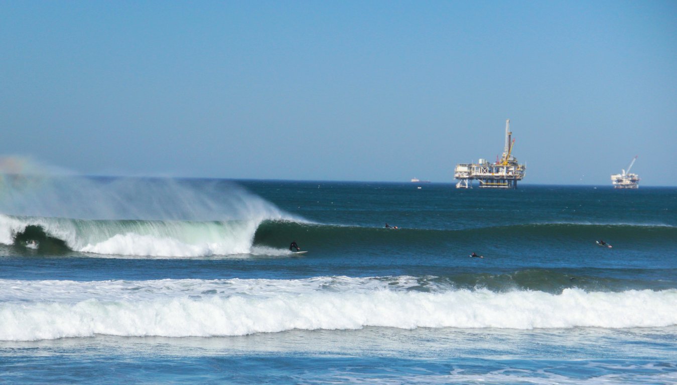 Huntington Beach surfer statue