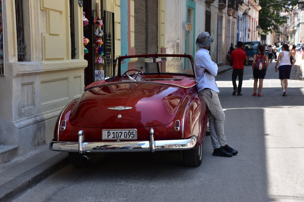 car on road
