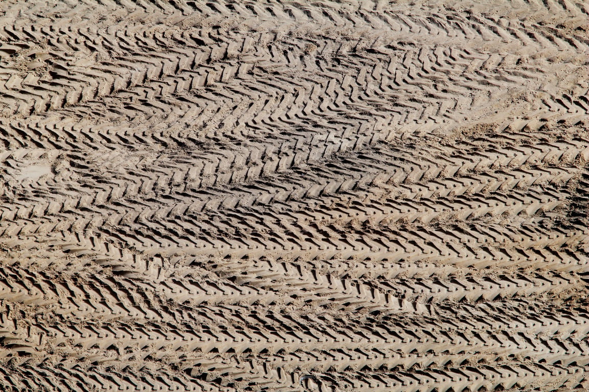 used tire tread inspection