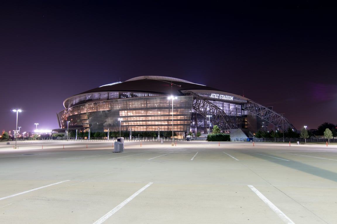 sports arena exterior