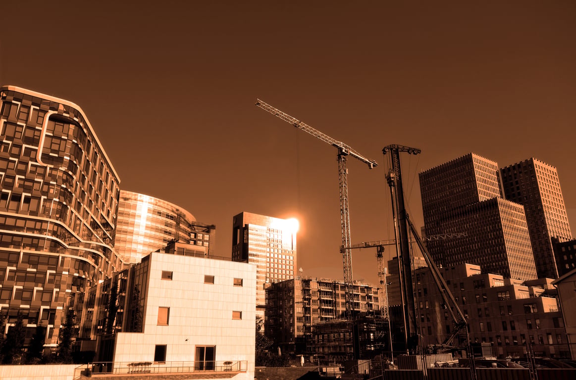 commercial construction site