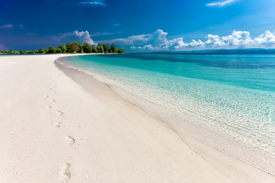 tropical island beach