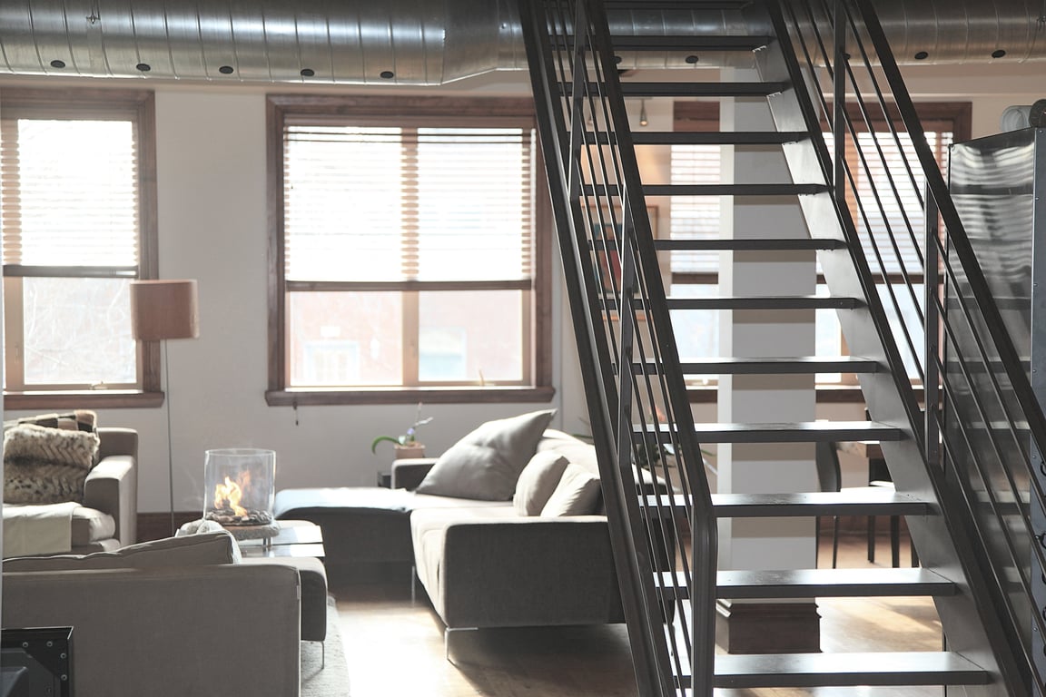 home renovation contractor reviewing plans