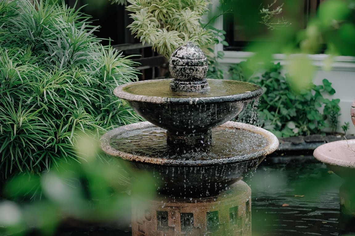 landscape drainage patio