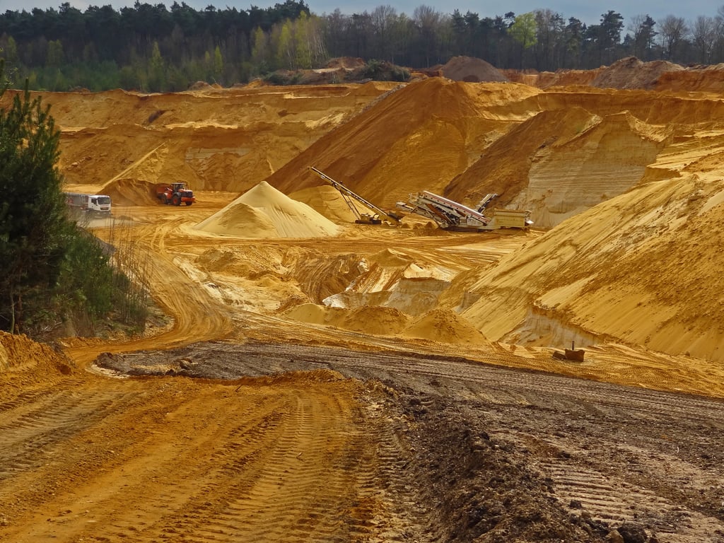 open-pit mining haul truck