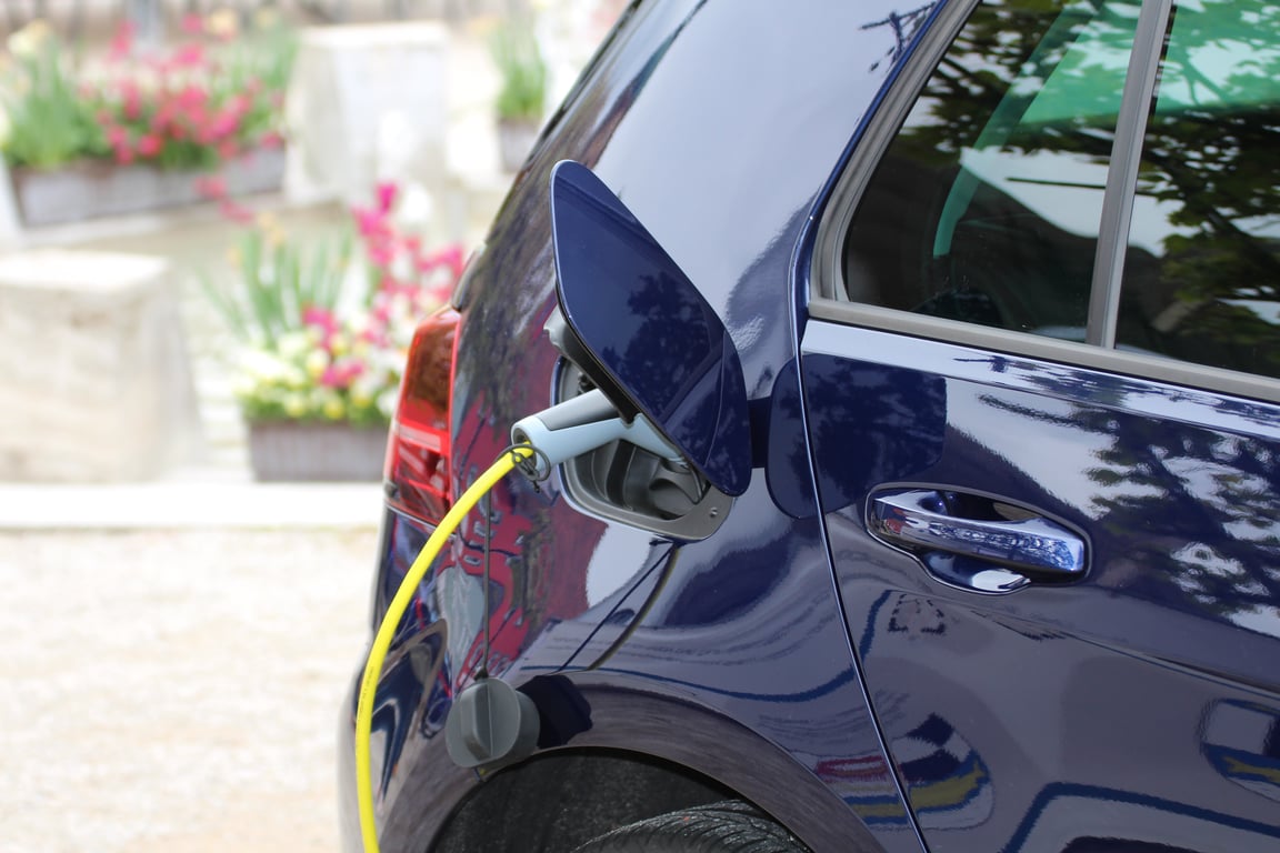 electric car charging station