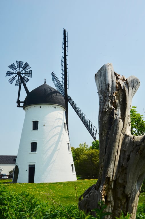 Solvang Danish windmills
