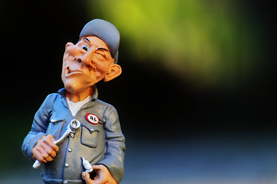 used car inspection mechanic
