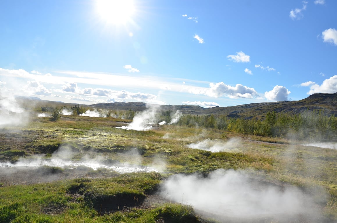 geothermal heat pump installation