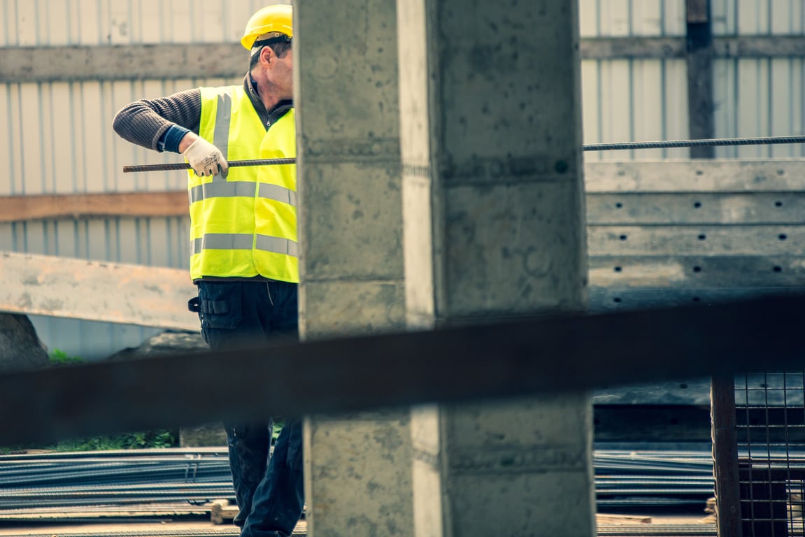 Canadian construction worker