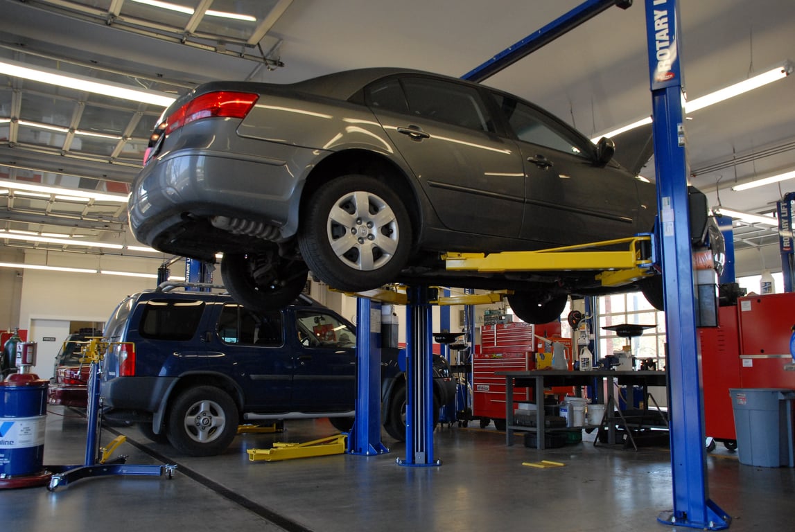 car mechanic inspection