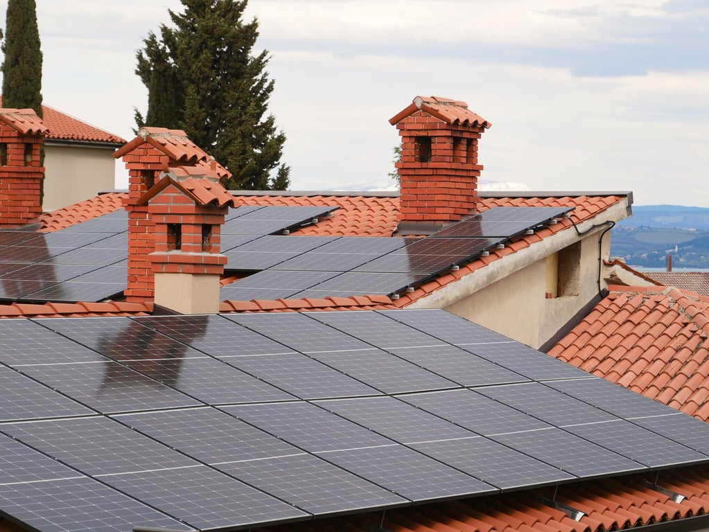 residential rooftop solar panels
