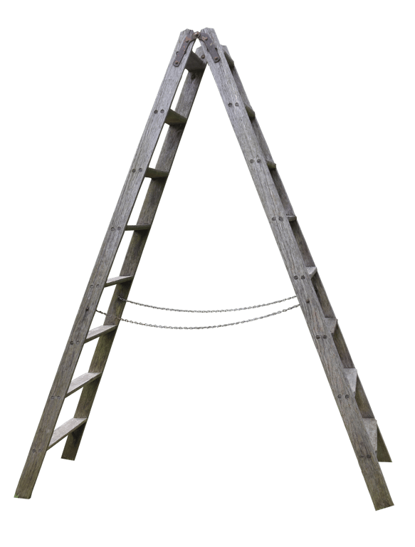 mobile warehouse ladder