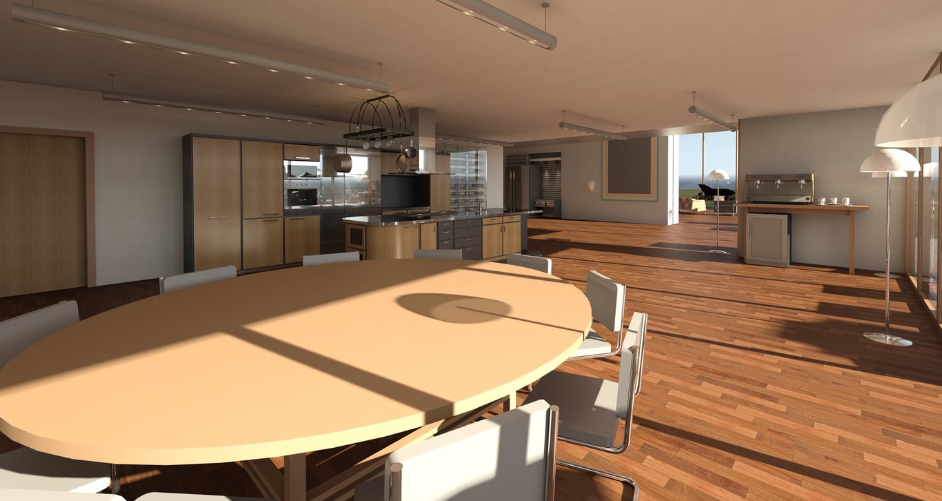 assisted living dining room