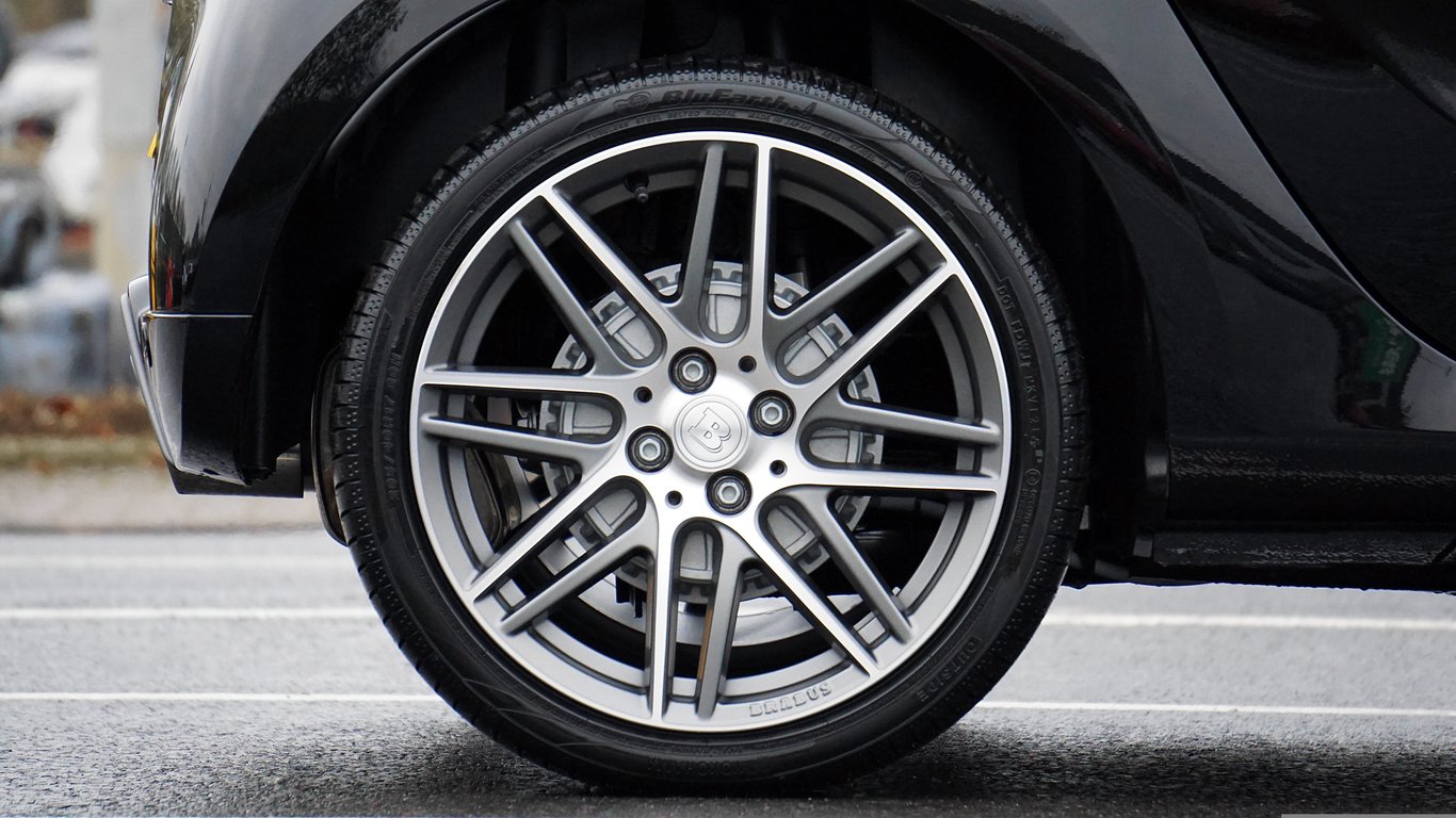 car tyre sidewall