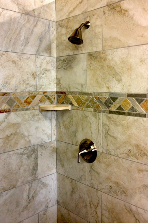 bathroom tile shower installation