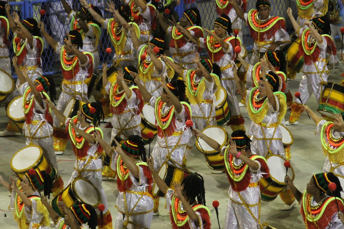 Rio Carnival samba dancers