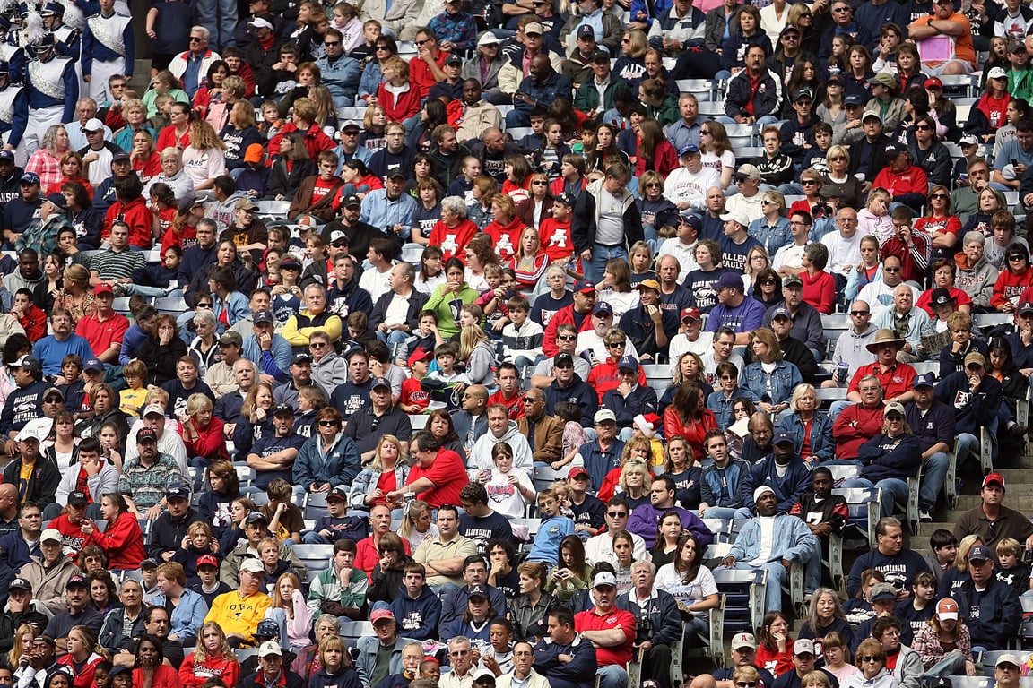 World Cup stadium entrance crowd