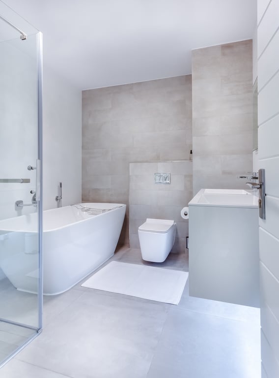 shower tile installation
