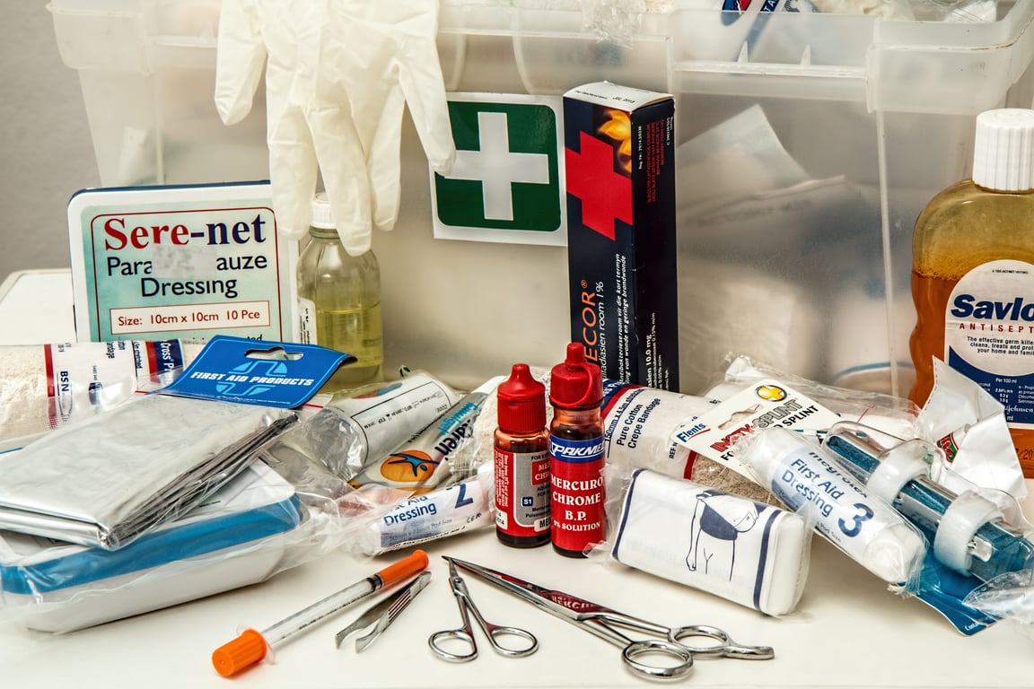 camping first aid kit