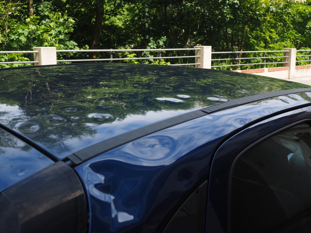 steel roof hail damage