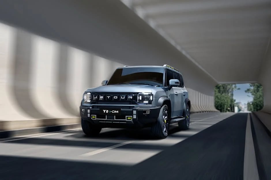 "Stylish interior of a 2025 model SUV featured in 'Top 10 SUVs of 2025 Discover the Best Now!' article."