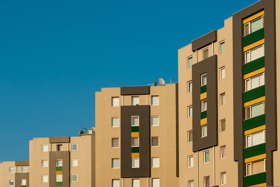 senior neighbors apartment building