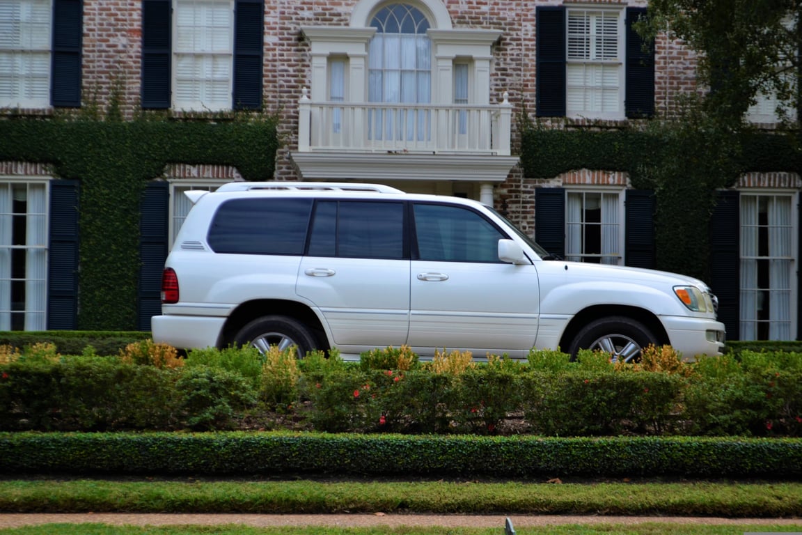 home EV charger driveway