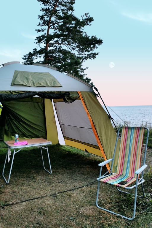 family car camping tent