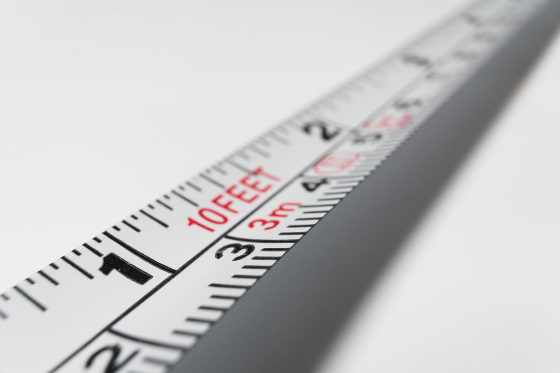 measuring foot length