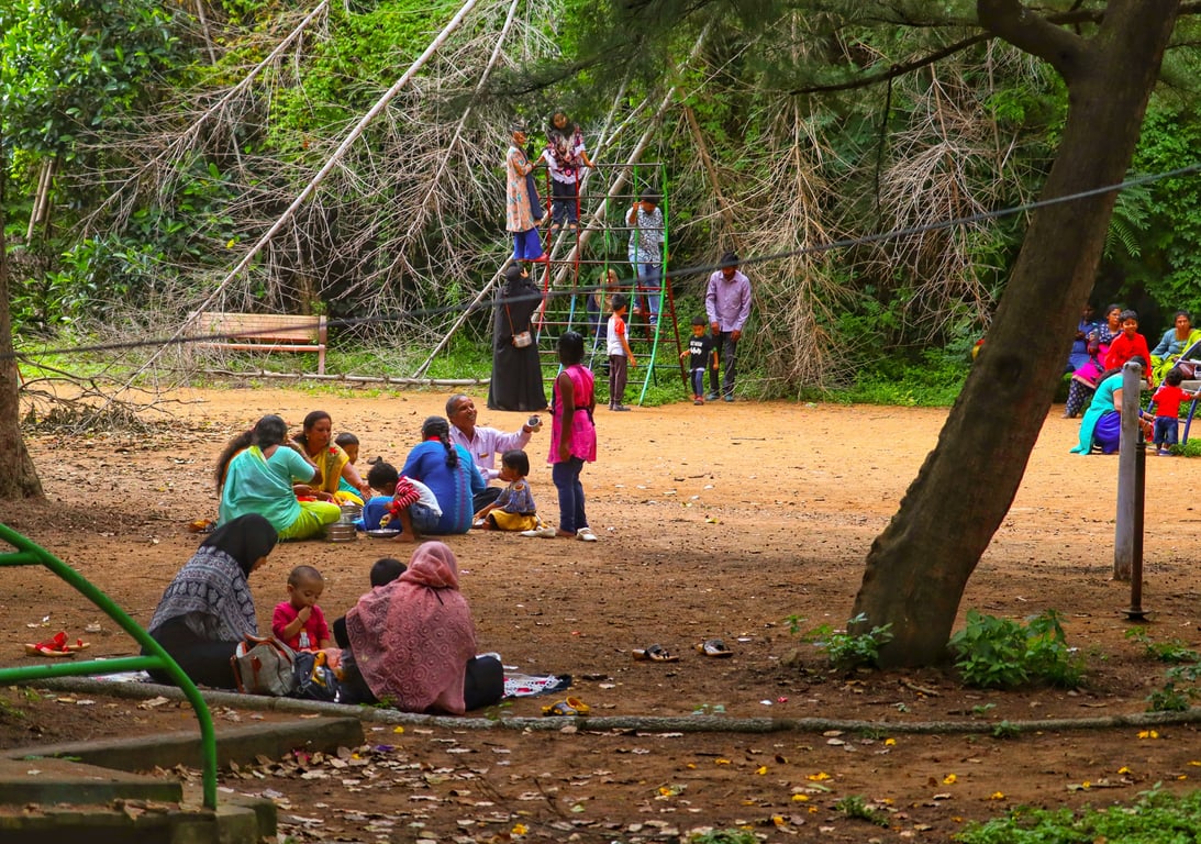 family campground playground