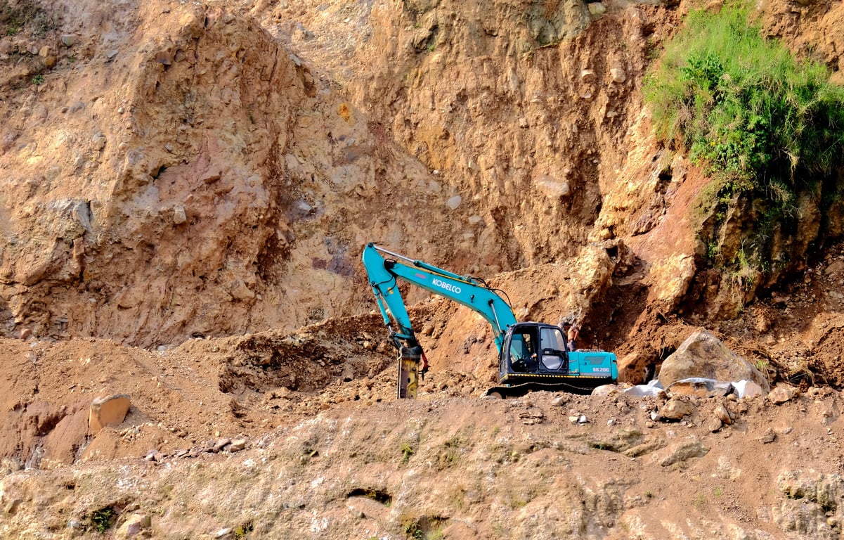 backyard pool excavation