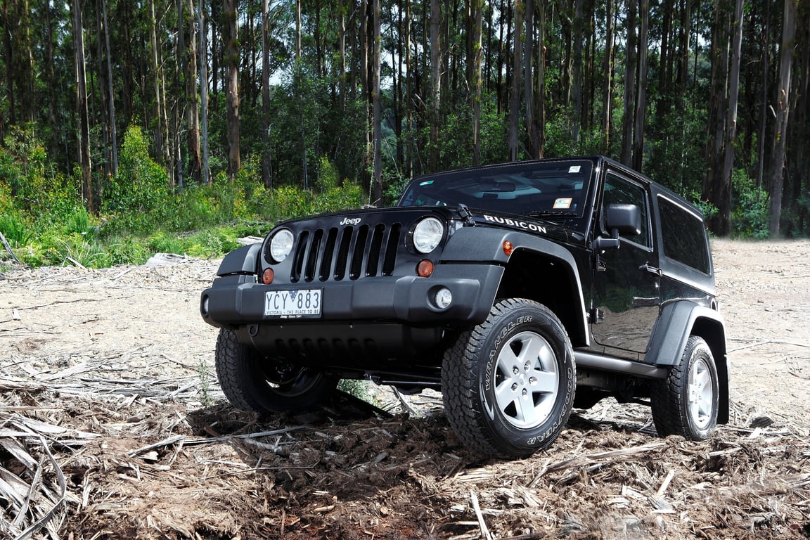 Jeep Wrangler flat towing RV