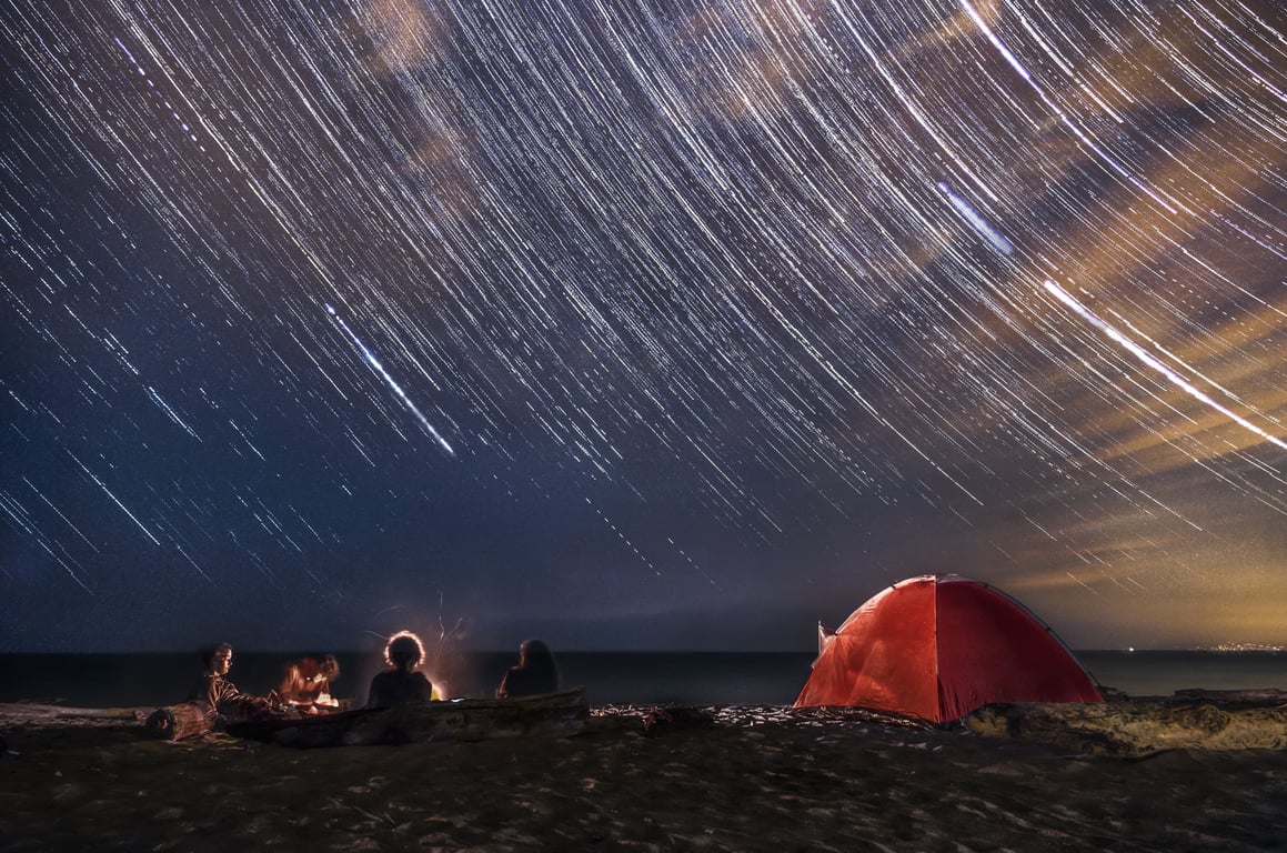 beach camping tent
