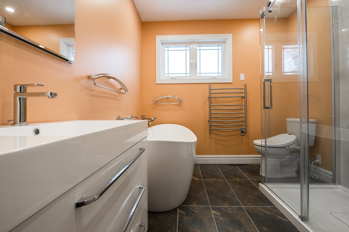 modern bathroom renovation