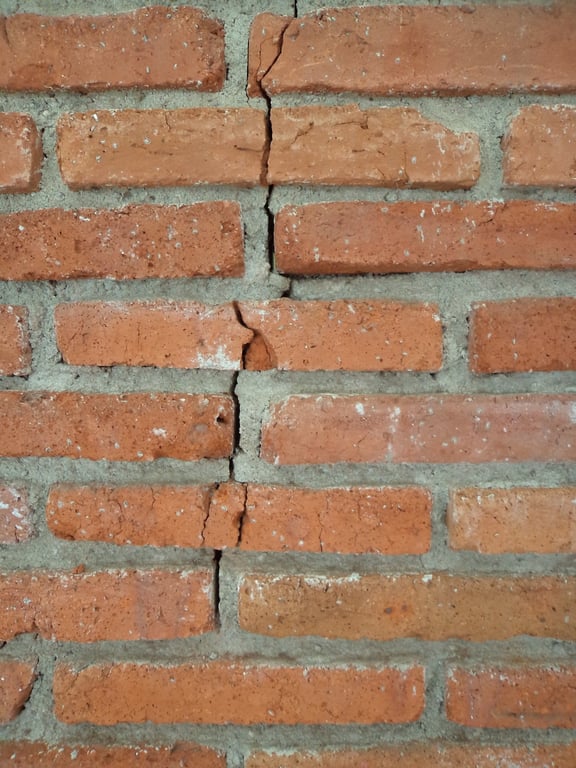 house foundation crack inspection