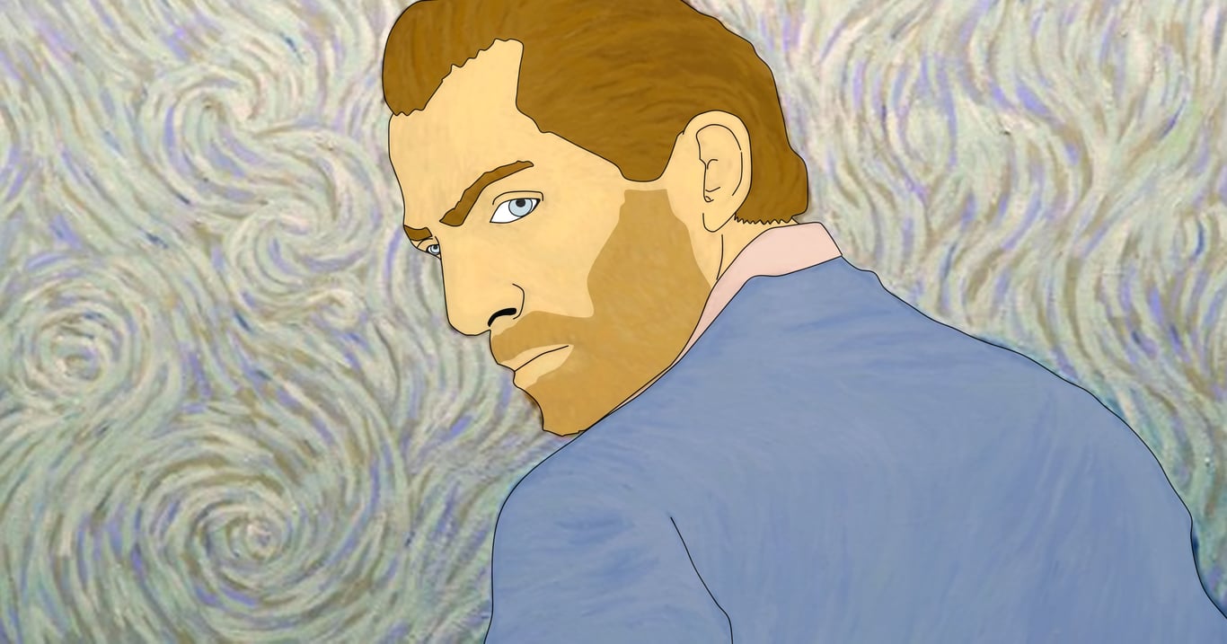 Van Gogh print clothing