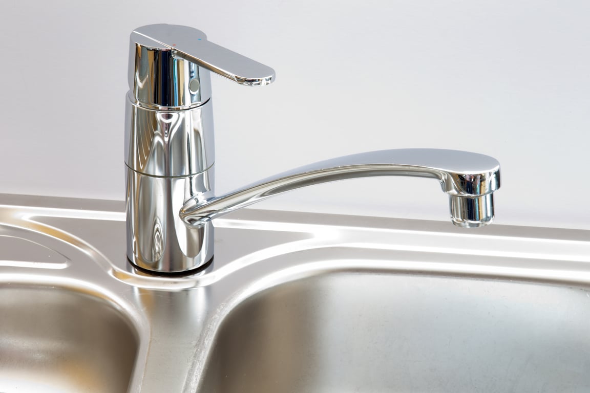 kitchen faucet installation