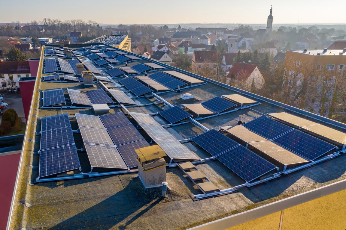 residential rooftop solar panels