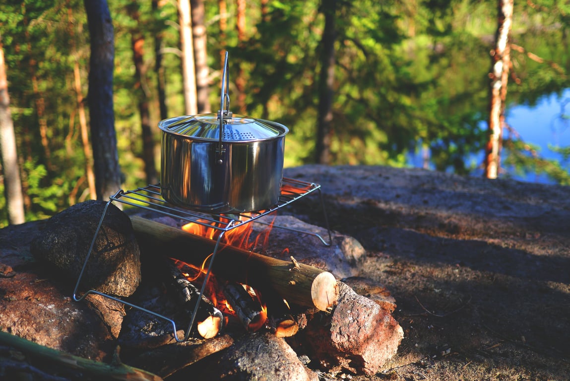 dispersed camping tent