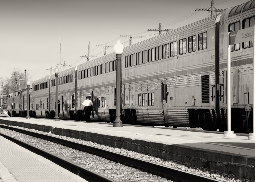Amtrak Coast Starlight train